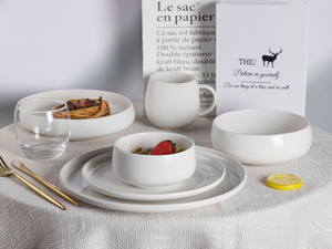 Best Sellers Modern Porcelain Kitchen Dinnerware Set 96G-066