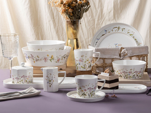 Floral Dinner Set 490G-016